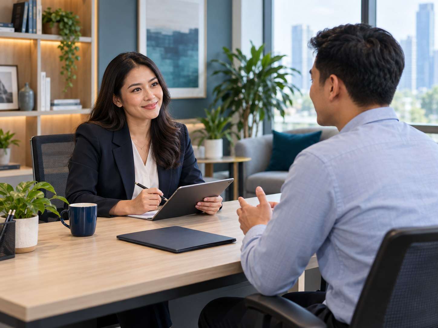 Interview or onboarding session